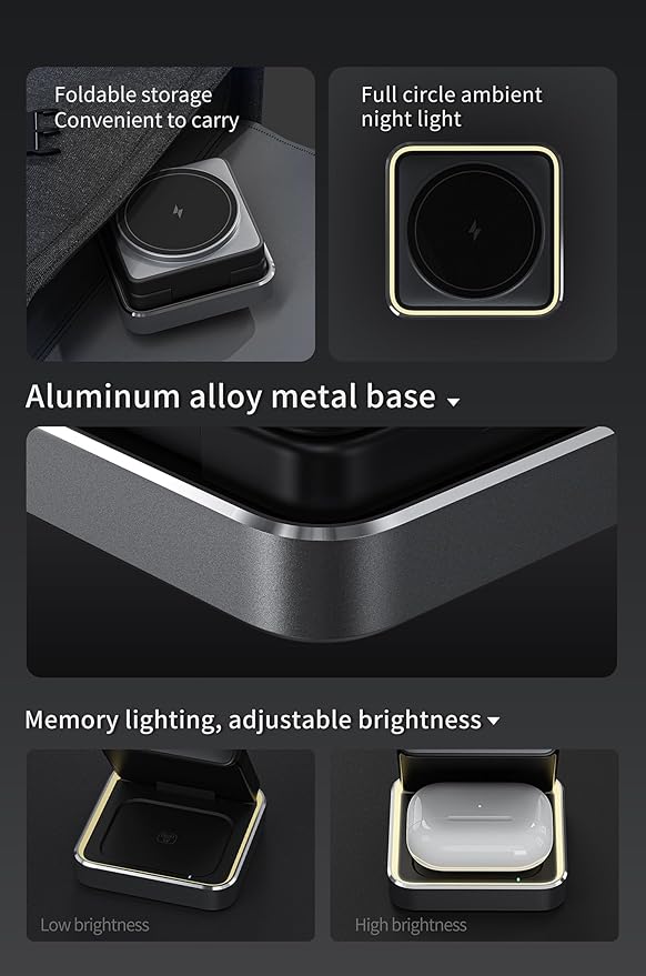 3 in 1 Wireless Charger for iPhone