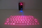 MOJO Bluetooth Wireless Laser Projection Virtual Keyboard Portable Full-Size Keypad