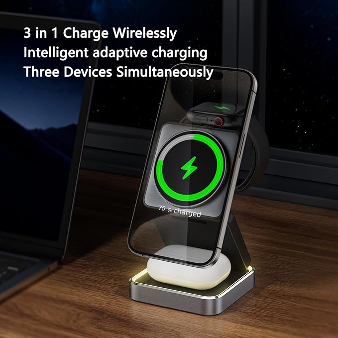 3 in 1 Wireless Charger for iPhone